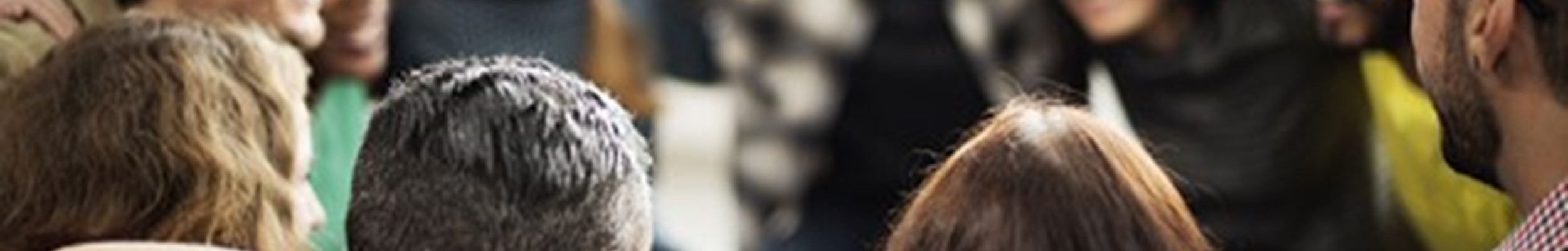 Group of people talking